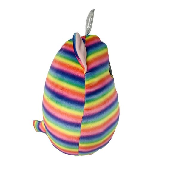 Rainbow Caticorn Plush Pillow Heather The Unicorn Cat Stuffed Animal Soft Squish - Picture 5 of 12